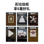 업소용 쓰레기통 반납대 카페 음료 휴지통 목재 1구 : 붕붕배송