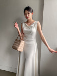 로라 볼륨 롱 플레어 나시 원피스 3 colors : 엘리후클로젯