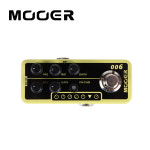 무어 MOOER 디지털 프리앰프 006 CLASSIC DLX 기타이펙터 페달 초소형 듀얼 : 악기정류장 종합악기 쇼핑몰