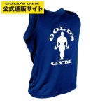 GOLD GYM 골드짐 G2265 EX 골드 드라이 탱크 실루엣죠 트레이닝 웨어 짐 나시 : 메종드재팬