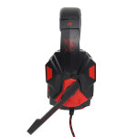 게이밍 헤드셋(레드)/pc게임용 마이크헤드셋 : 제이앤아이클랜