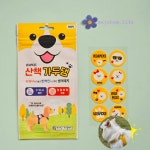 강아지벌레퇴치 진드기 해충방지 가두댕 강아지 모기퇴치 스티커 : 마주봄 라이프