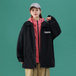 AOULS 아울스 우먼 캐쥬얼 후드 레이어드 스포티 자켓 J6070 : JoonieMarket