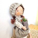 스위티퀼트 퀼트 컨츄리 올리브 인형 패키지 만들기 재료 손바느질  : 스위티퀼트