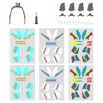 스몰리그 3574 DJI FPV 컬러풀 날개 악세서리 키트 smallrig : 씨네케이