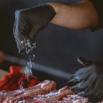 [네이버 단독]브릭글로 스탠다드 니트릴장갑 고무 위생장갑 요리 알러지프리 블랙 100매10개 : 브릭글로