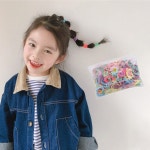 통통한 면머리끈 컬러 헤어밴드 머리묶기 : 로움컴퍼니
