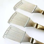 양모 브러쉬 개 빗 브러시 털 손질 동물 캐시미어 : 네일바이수