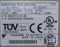 Yaskawa sgdh 10ae : 한샘리사이클