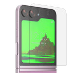 [부착 가이드] 플리바바 고선명 외부액정 전면 풀커버 액정 보호 필름 가이드 지그 갤럭시Z 플립5, 2매입 : 플리바바 스토어