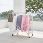 아임홈리빙 LINE 화이트 접이식 빨래건조대 : 아임홈리빙