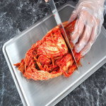 고리 올스텐 도마 생선 김치 반죽 휴대용 캠핑 스탠 조리대 : 올데이올