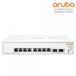HPE Aruba 8포트 + 2포트 SFP Combo 기가비트 스위칭허브 : 유진파워