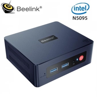 가성비 Beelink 미니 S 데스크탑 게이밍 컴퓨터 윈도우 11 인텔 셀러론 N5095 PC DDR4 8GB SSD GK MINI J4125 : 차온모두스토어