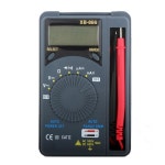 포켓 전기 전압 저항 테스터기 XB-866 디지털 TK 멀티 카드3200A : DSCarCare