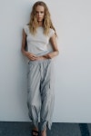 ZARA 자라 지퍼 나일론 팬츠 4661/507 : 해크니