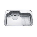 싱크대상판교체 DS840 씽크대 싱크볼셀프교체 씽크볼 사무실 커스텀 수리 보수 뒷선반 좌배수구 : 그린엘리펀트