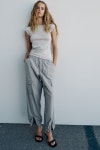 ZARA 자라 지퍼 나일론 팬츠 4661/507 : 해크니