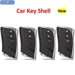 Ecusells 스마트 Prox 원격 자동차용 키 쉘 케이스 하우징 렉서스호환 ES300h ES350 ES200 ES260 LS350 LS500h 용 작은 삽입 : 보람유... 