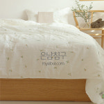 은남침구 모달100% 프리미엄 간절기용 천연소재 부드러운 차렵이불 모달릴리-2color : myebul