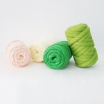 자이언트얀 점보실 1kg 일반얀 핸드 핑거 암니팅 가방 방석뜨기 : 바토니팅