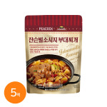 피코크 우리집 순두부찌개 500g 5팩 외 8종 부대찌개 미역국 육개장 : 신세계푸드 본사직영몰