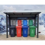 쓰레기 재활용 분리수거장 아파트 분리수거대 대형 상품 A 가로3mx세로1.2mx높이2.3m : 성지해외전문몰