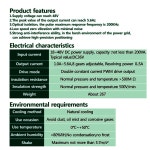 3/5PCS DM556 디지털 스테퍼 모터 드라이버 2 상 5.6A 57 86 NEMA23 NEMA34 컨트롤러 : 대한민국종합상사