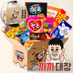 [행사]사무실간식박스 과자세트1호 회사탕비실 빈츠에이스뽀또칸쵸 칙촉제크초코송이예감쿠키산도 : 까까대장