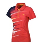 비트로 여성용 기능성 스포츠 카라 반팔 티셔츠 PT21565 RD : 열정스포츠