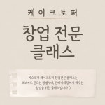 토퍼 창업클래스 1:1 대면수업 오프라인 집중 강의 : 레오토퍼