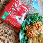 매콤달콤고소한 전주비빔면 채식vegan 비빔만두 고기만두 한우만두 : 천년누리 전주빵