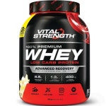 바이탈스트렝스 론치 웨이 Whey 프로틴 2kg 바닐라 맛 / vitalstrength launch whey protein 2kg vanilla : 스페셜호주