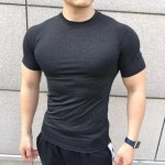 남성용 반팔 피트니스 티셔츠, 러닝 스포츠 체육관 빅 사이즈 티셔츠, 운동 캐주얼 상의, 고품질 의류, 여름 머슬핏반팔 기능성반팔 오버핏반팔... 