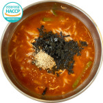 얼큰 장칼국수 쫄깃 옹심이 칼국수 2팩구성 : 위플러스온