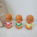 미니 못난이 인형 민머리 3종세트 diy 스칸디아모스 만들기 재료 : 릴리몰리