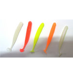 하하 야광 갈치웜 갈치 물결채비 광어 농어 칼치 3인치 글로우 : 부산 만어낚시