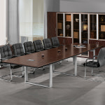 해솔가구 사무실 회의용 테이블 ELT-404 연결식 중역 사무용 대형 회의실 탁자 : 해솔퍼니처
