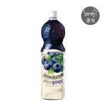 자연은 블루베리 1.5L 4개 : 웅진식품