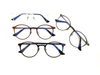 블랙몬스터안경 db23 동그리 원형 쉽게 부러지지 않고 가벼운 울트라플렉스 안경테 : GAONeyewear