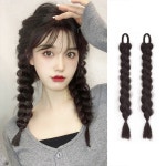 가발매니아 트윈 땋은 머리 가발 헤어피스 : 가발매니아 스토어