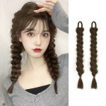 가발매니아 트윈 땋은 머리 가발 헤어피스 : 가발매니아 스토어