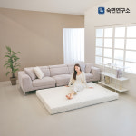숙면연구소 베이직 마약매트리스 바닥용 15cm 원룸 바닥 단단한 수면매트 자취 침대 매트릭스 토퍼 MS : 주식회사 숙면연구소