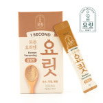 요릿 감칠맛 가루 분말 육수팩 천연조미료 코인 동전 야채 멸치 채소 해물 잔치국수 20포 : 요릿
