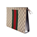 구찌 GG 수프림 웹 파우치 (475316) : 라 스위트 중고명품