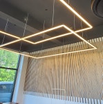 T라인 레일조명 T7 레일등 LED 라인 조명 인테리어 두영 티라인 300mm : 조이라이팅