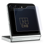 고투명 강화유리 액정 보호 필름 2.5D 갤럭시Z 플립6, 2매입 : CRB