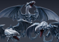 [당일발송] 반다이 S.H.몬스터아츠 유희왕 푸른 눈의 백룡 S.H.Monsterarts : 지피플러스