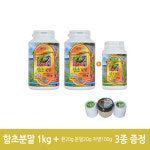 천기누설 방송 식이섬유 풍부한 순천 유기농 함초농장 진짜배기함초분말800g + 200g : 진짜배기함초