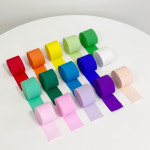 [미소쌤] 롤 스트리머 노랑 4색 Set 25M 환경구성 파티 용품 데코 소품 생일 : 미소쌤 마켓